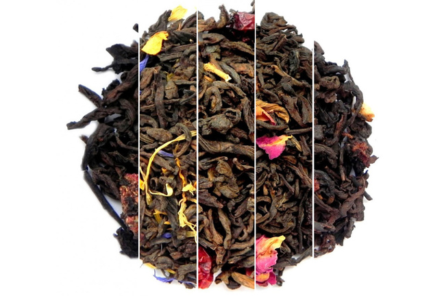 Zestaw Polecany - Herbaty Pu-erh z dodatkami