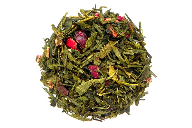 Sencha Żurawina Truskawka