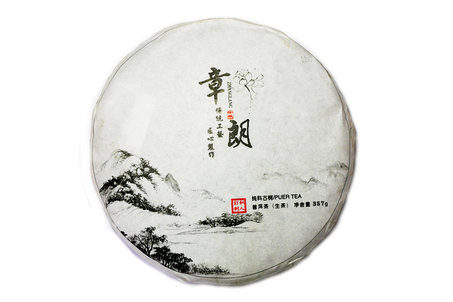 Zhanglang Qiaomu Sheng Pu-erh 2017