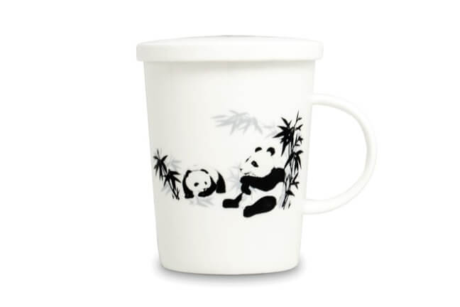 Kubek z zaparzaczem Panda