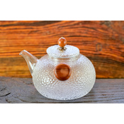Czajniczek Szklany z Boczną Rączką