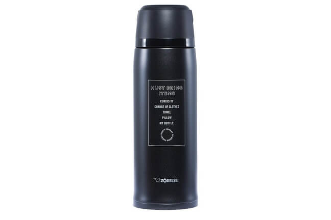 Termos Zojirushi 820 ml Black z Antybakteryjnym Kubkiem