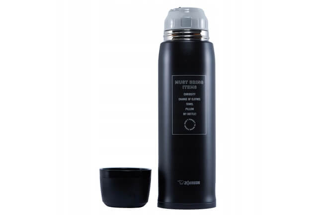 Termos Zojirushi 1 L Black z Antybakteryjnym Kubkiem