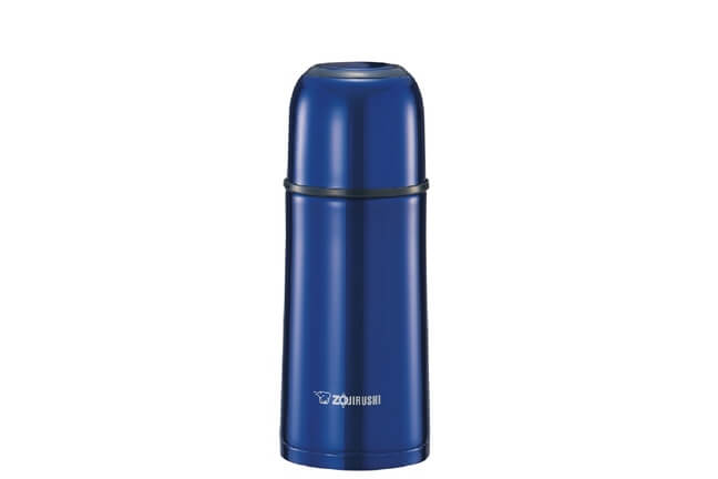 Termos Zojirushi 350 ml Blue z Antybakteryjnym Kubkiem