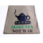 T-shirt Make Tea – khaki unisex roz. L