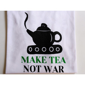 T-shirt Make Tea – biały unisex roz. M