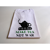 T-shirt Make Tea – biały damski roz. L