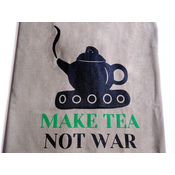 T-shirt Make Tea – khaki damski roz. L
