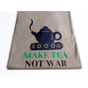 T-shirt Make Tea – khaki damski roz. L