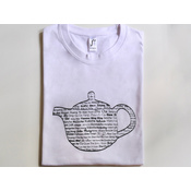 T-shirt Czajniczek – biały damski roz. M