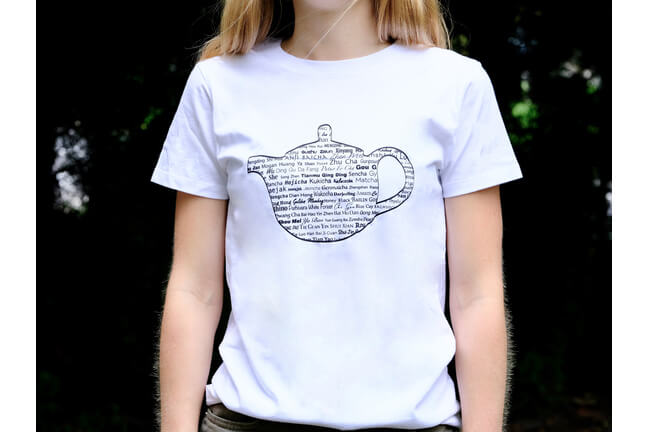 T-shirt Czajniczek – biały damski roz. S
