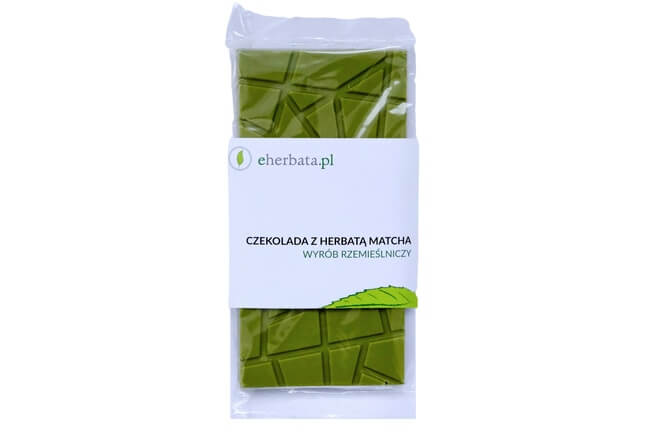 Czekolada z herbatą matcha (65g)