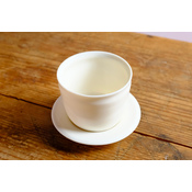 Czarka porcelanowa z podstawką 75 ml – Konrad Pociask
