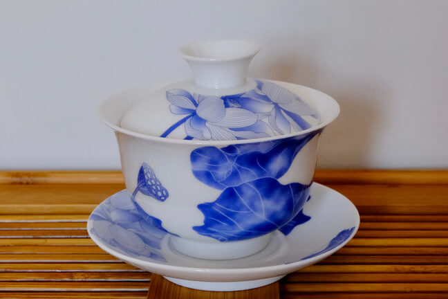 Gaiwan porcelanowy lotos 125 ml