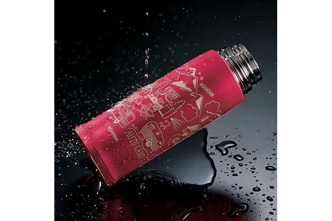 Termos Zojirushi  1 L Red z Antybakteryjnym Kubkiem
