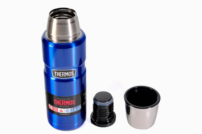 Termos na napoje THERMOS 470 ml - niebieski