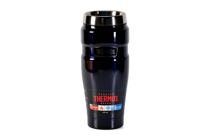 Termokubek THERMOS 470 ml - ciemnoniebieski