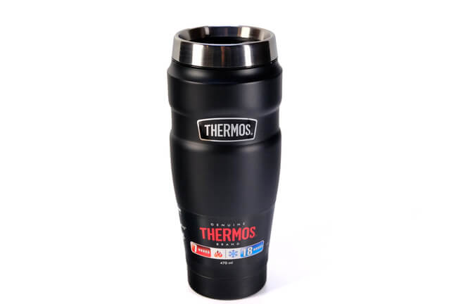 Termokubek THERMOS 470 ml - czarny mat