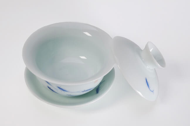 Gaiwan niebieskie rybki 125 ml