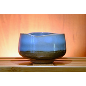 Chawan błękitno-oliwkowy II