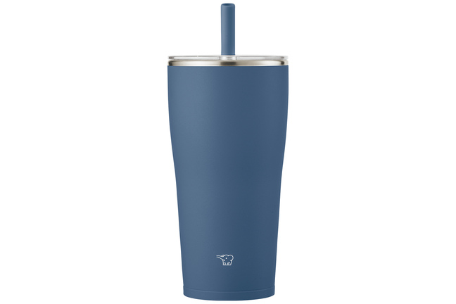 Kubek termiczny ze słomką Zojirushi 720 ml Navy Blue