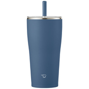 Kubek termiczny ze słomką Zojirushi 720 ml Navy Blue