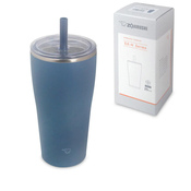 Kubek termiczny ze słomką Zojirushi 720 ml Navy Blue