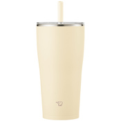 Kubek termiczny ze słomką Zojirushi 720 ml Sand Beige