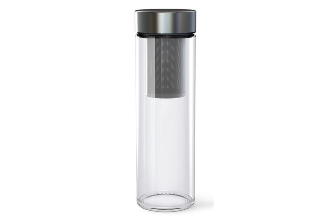 Szklana butelka 500 ml z zaparzaczem