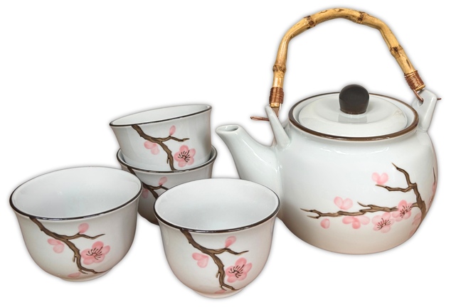 Zestaw japoński porcelanowy "Sakura"