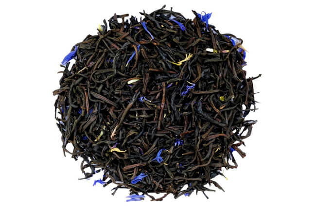 Earl Grey z bławatkiem
